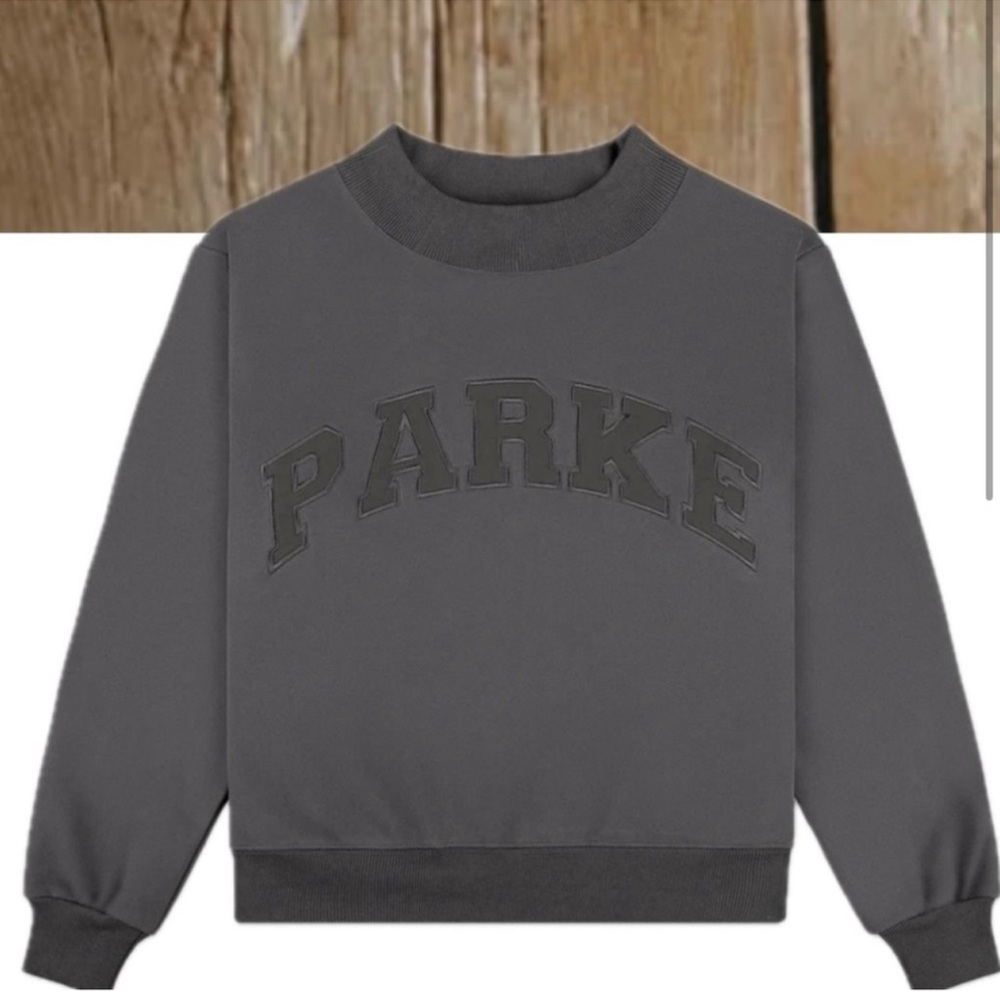 Parke Women's Charcoal Crewneck Sweatshirt